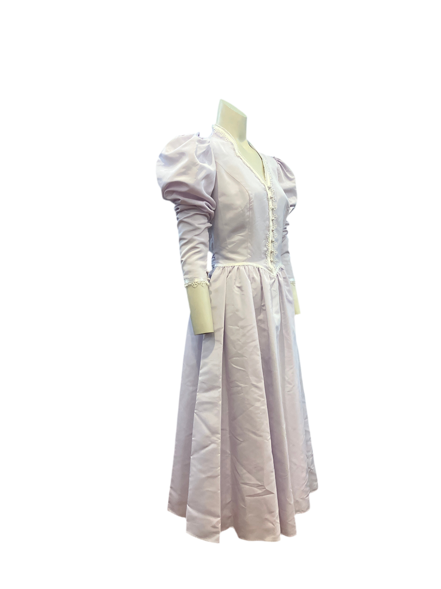Vintage 1980’s Lavender Gunne Sax Midi Dress