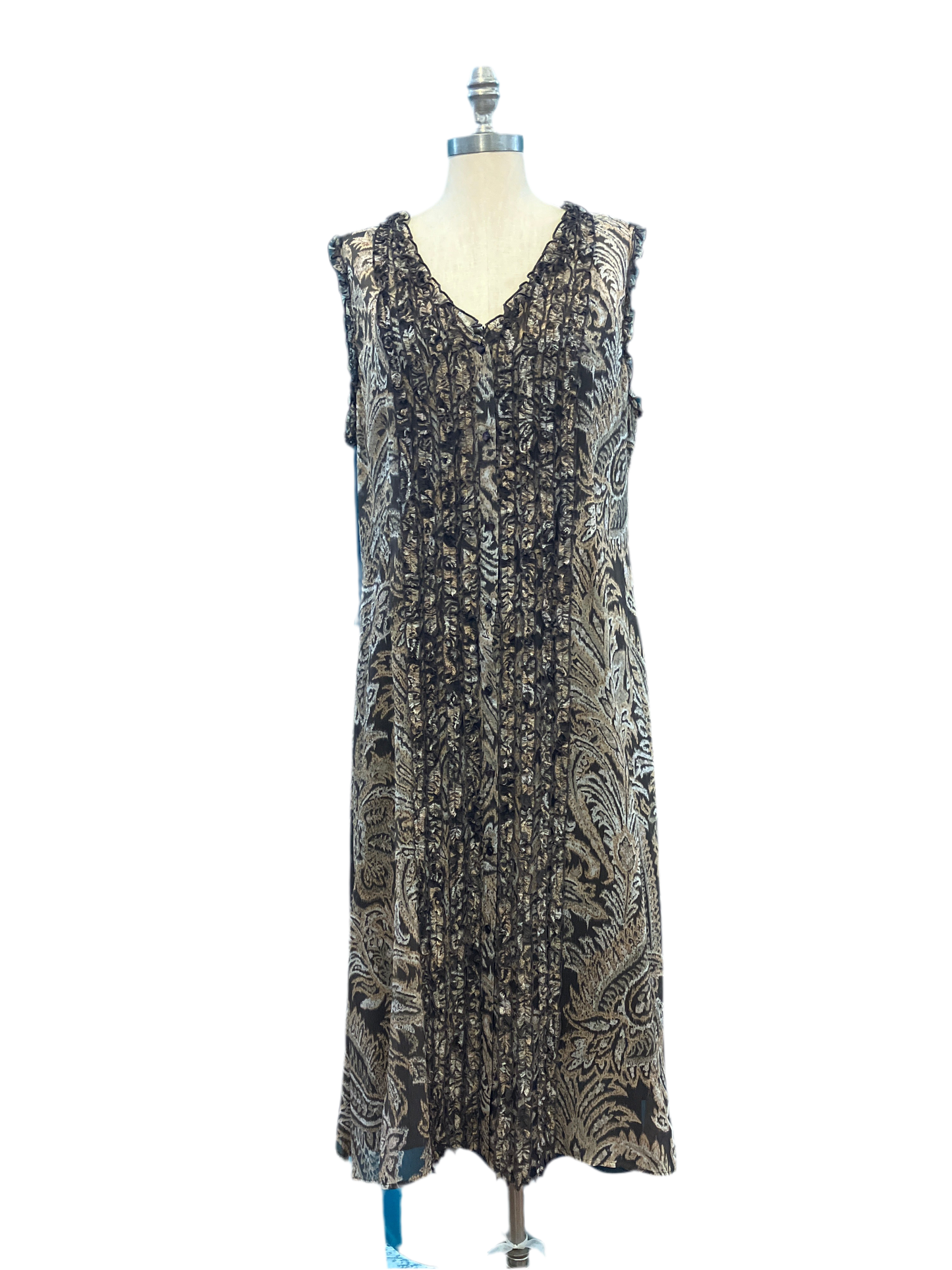 Vintage Oscar De La Renta Co. Silk Dress