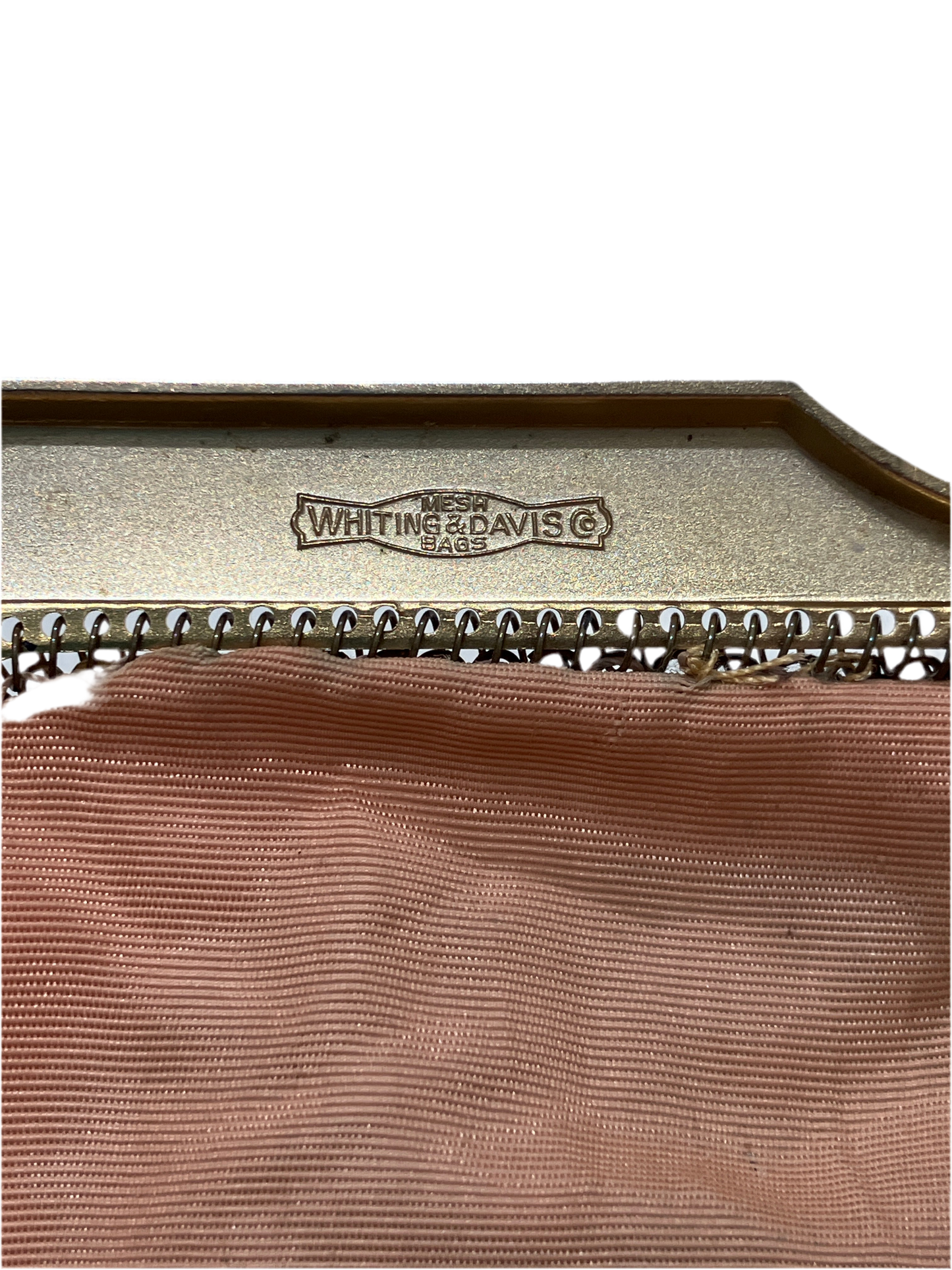 Vintage Whiting and Davis Metal Mesh Bag
