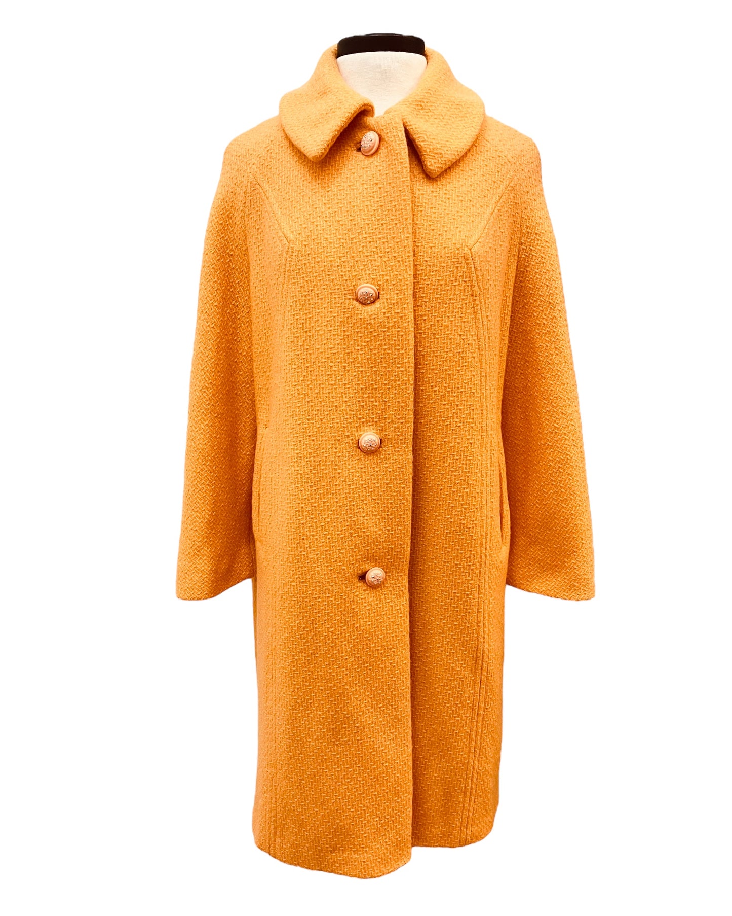 1960s Orange Coat (Tag Union Made)