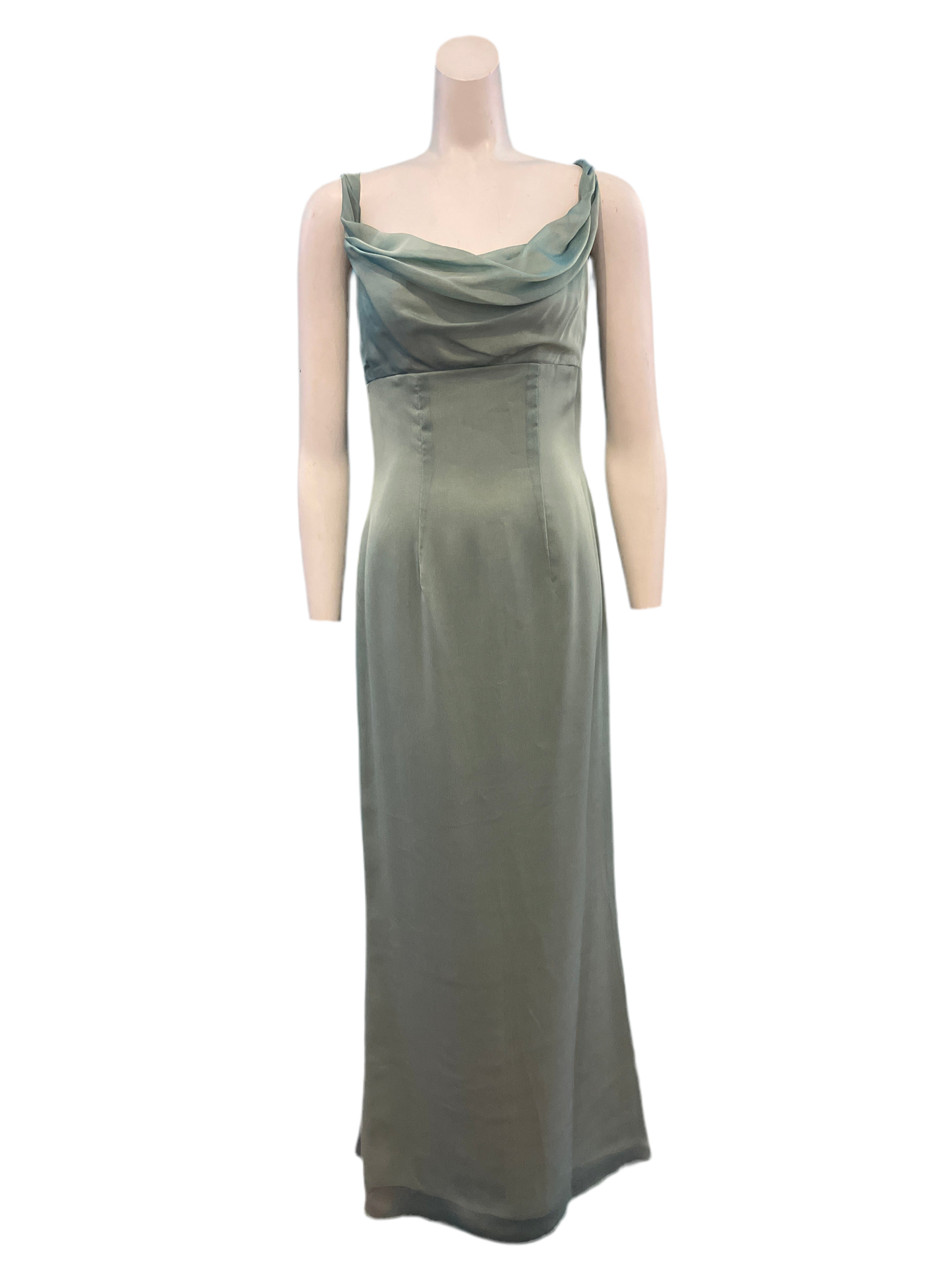 Vintage 1990’s Watters And Watters Green Dress