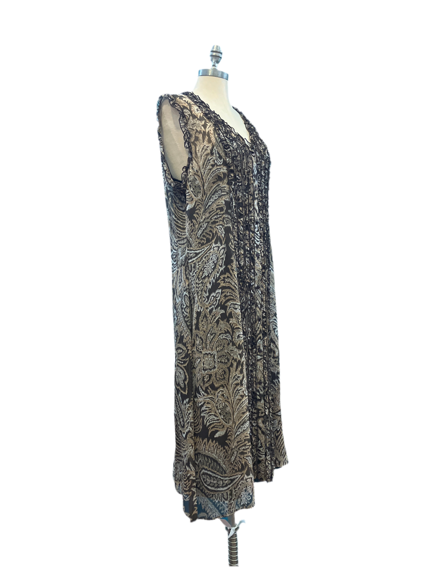 Vintage Oscar De La Renta Co. Silk Dress