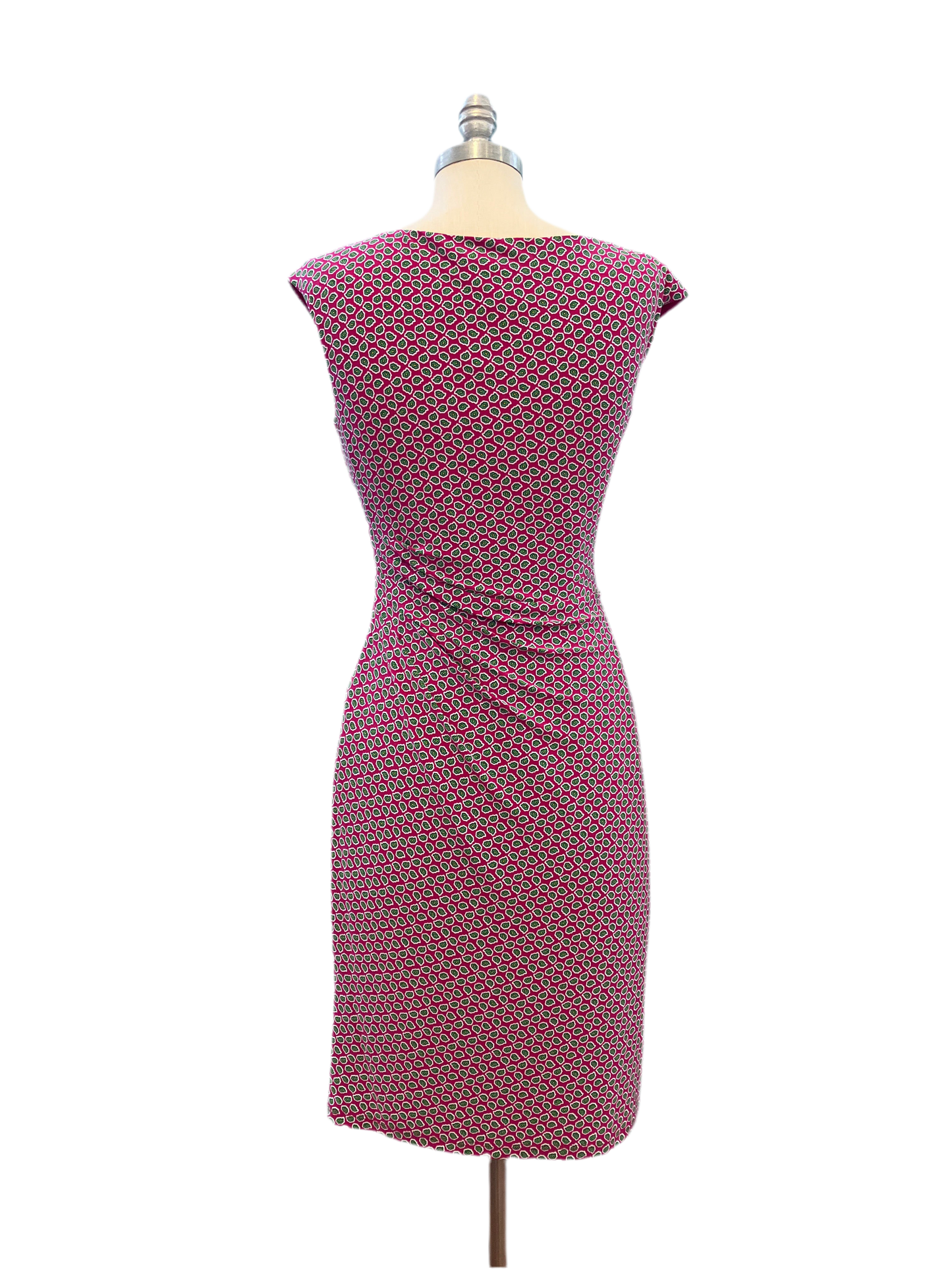 NWT Ralph Lauren Green and Pink Classic Style Dress