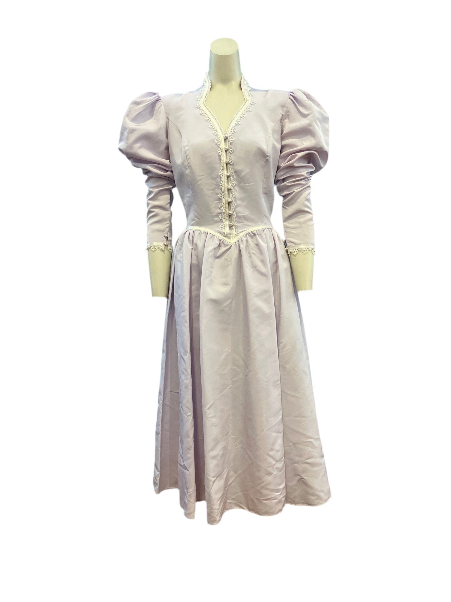Vintage 1980’s Lavender Gunne Sax Midi Dress