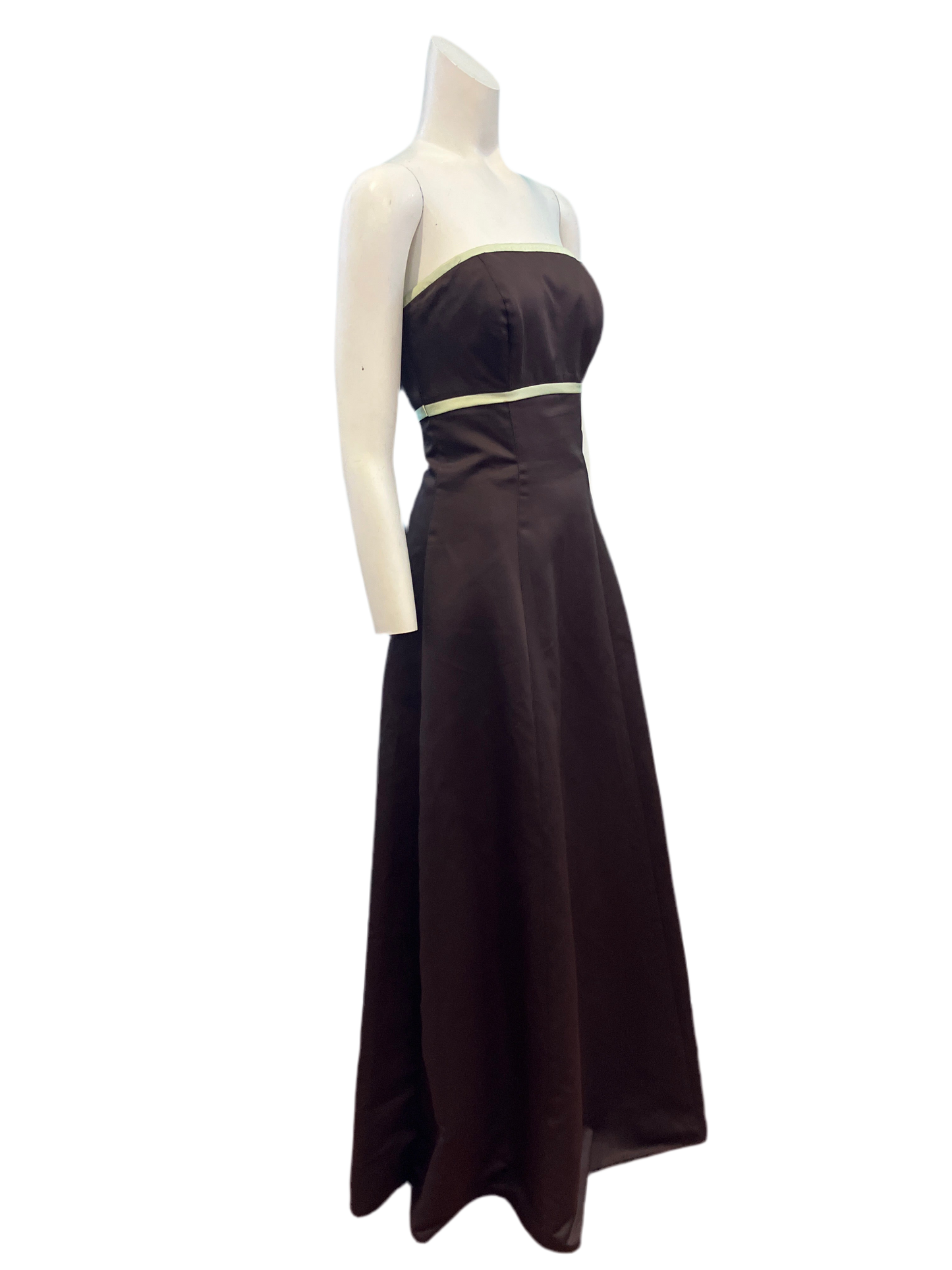 Vintage Forever Yours Formal Dress w/ Buttons