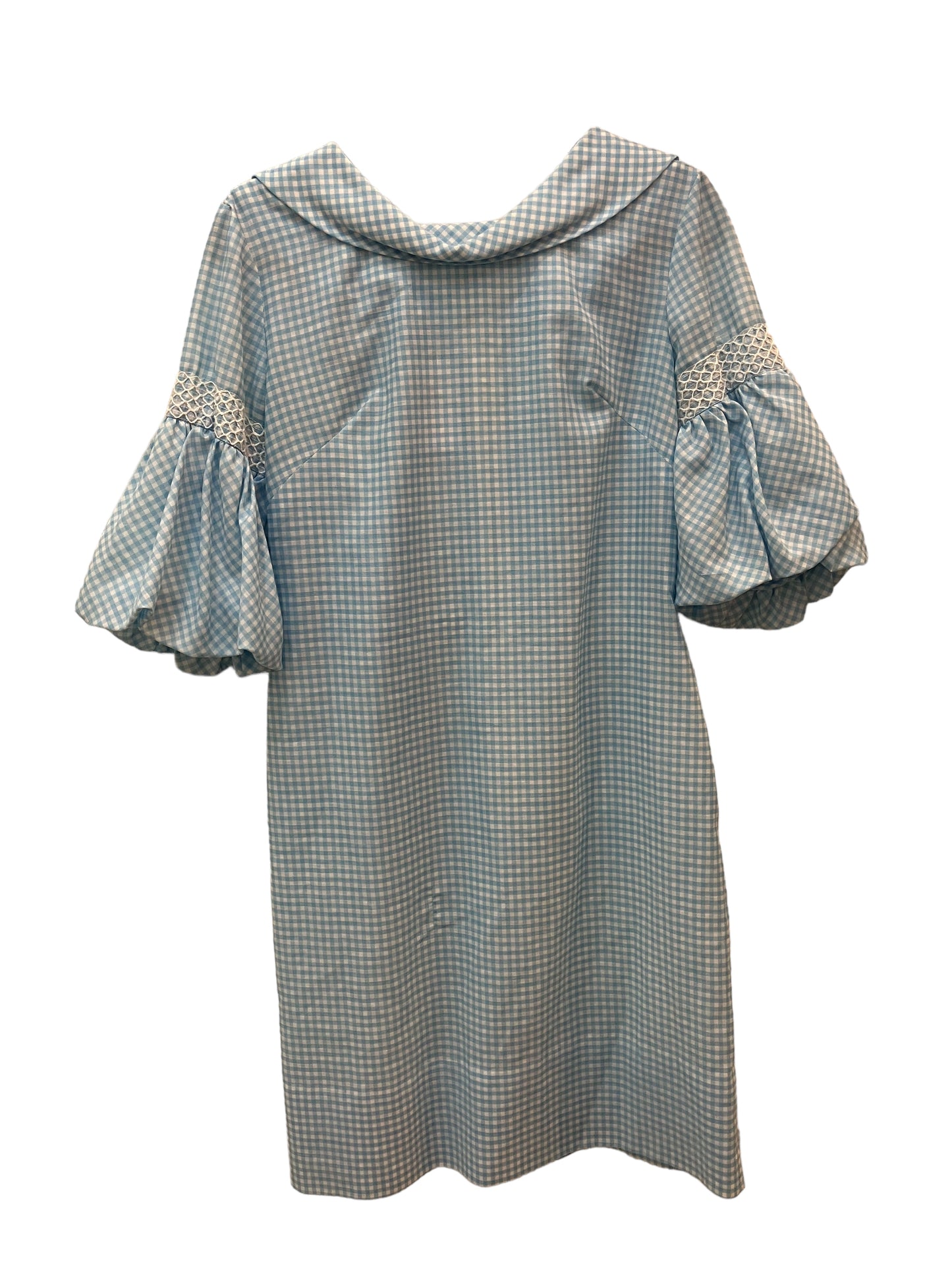 1960s “Tommy Andrew” Light Blue Gingham Dress