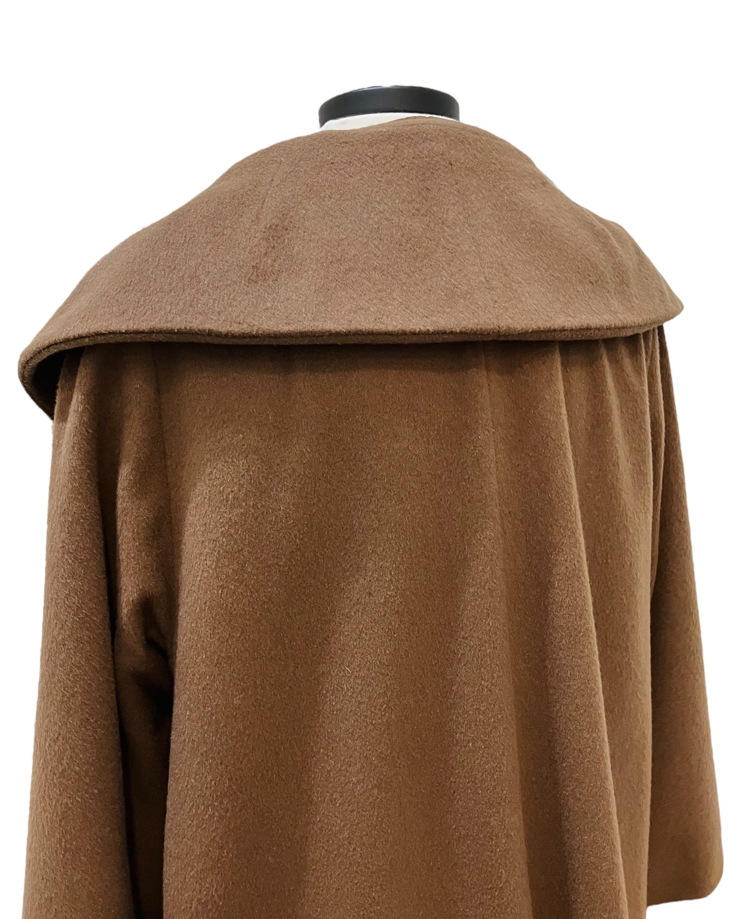 Bettijean Mocha Color Cashmere Swing Coat