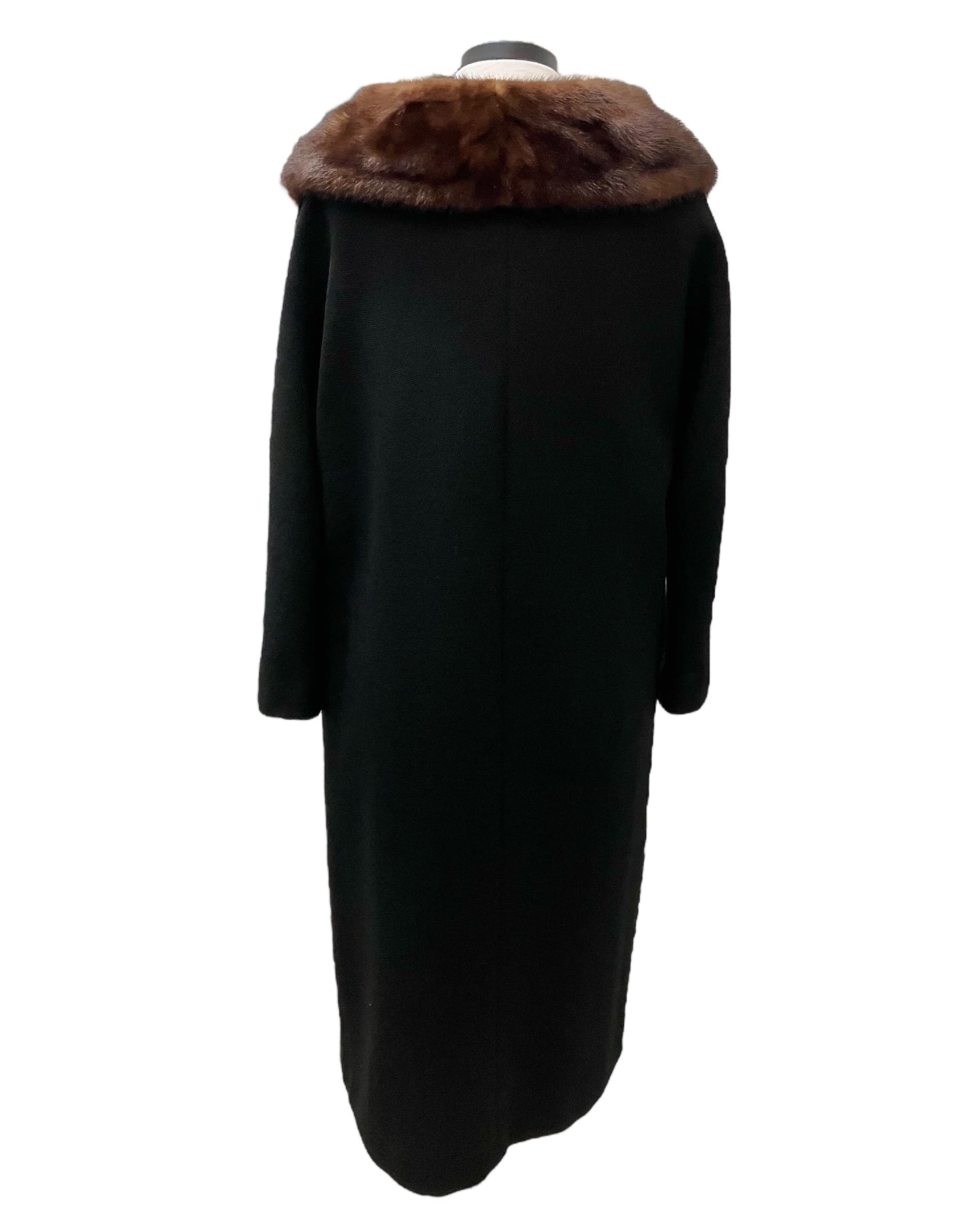 Vintage Rothmoor Coat With Fur Collar