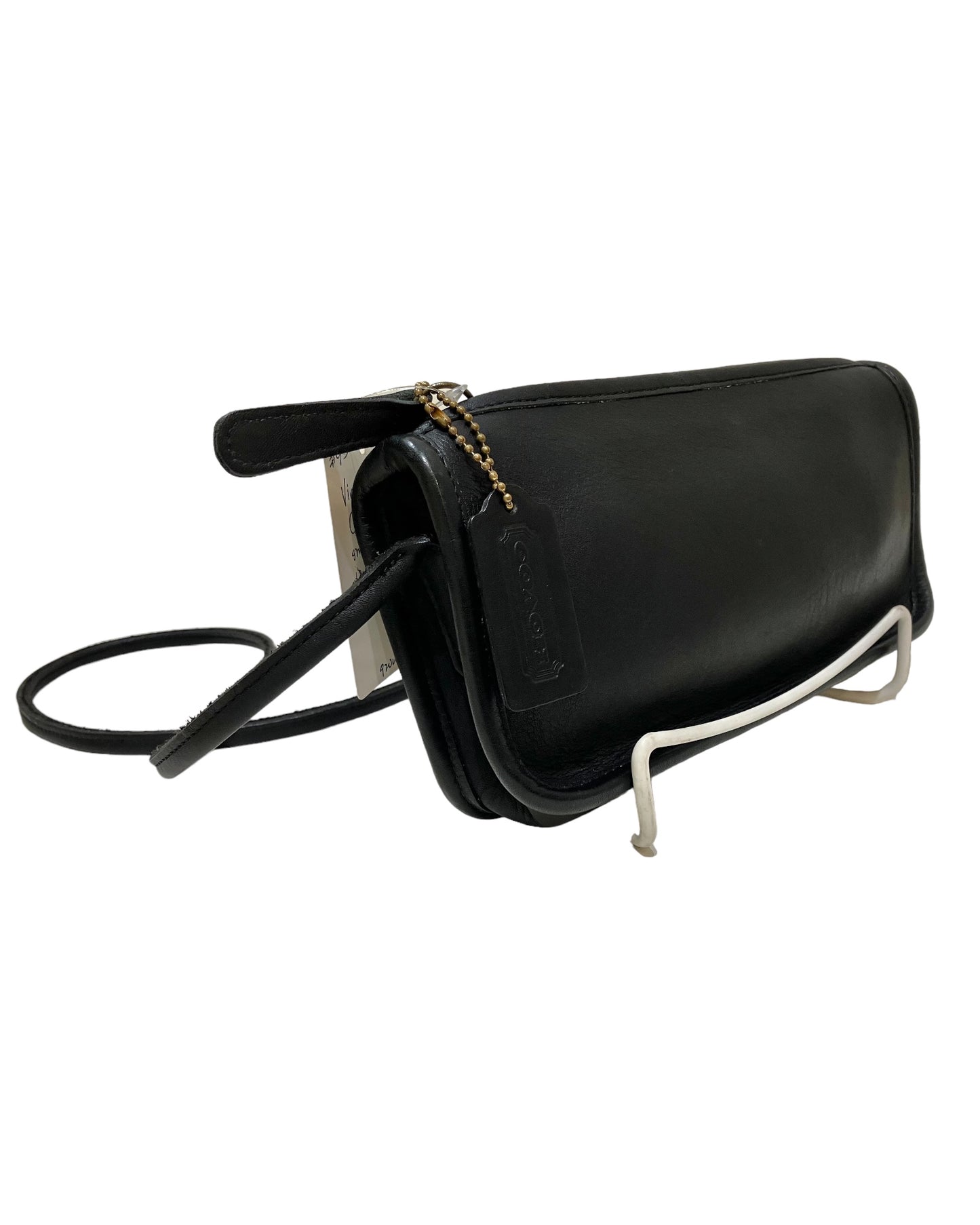 Vintage Coach Crossbody Black Bag