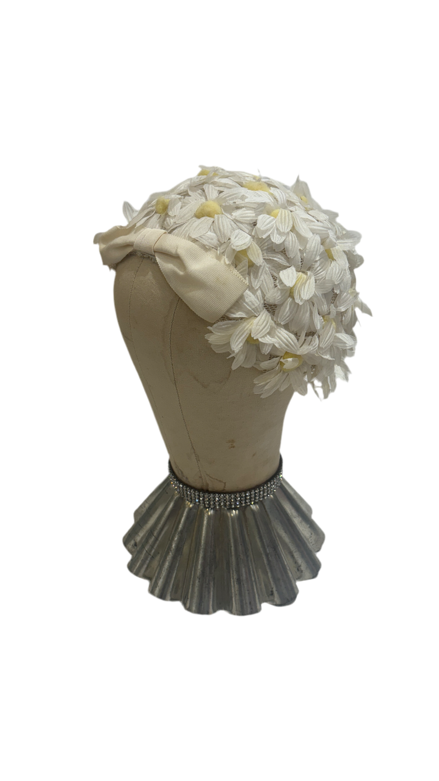 Vintage 1960s Daisy Hat