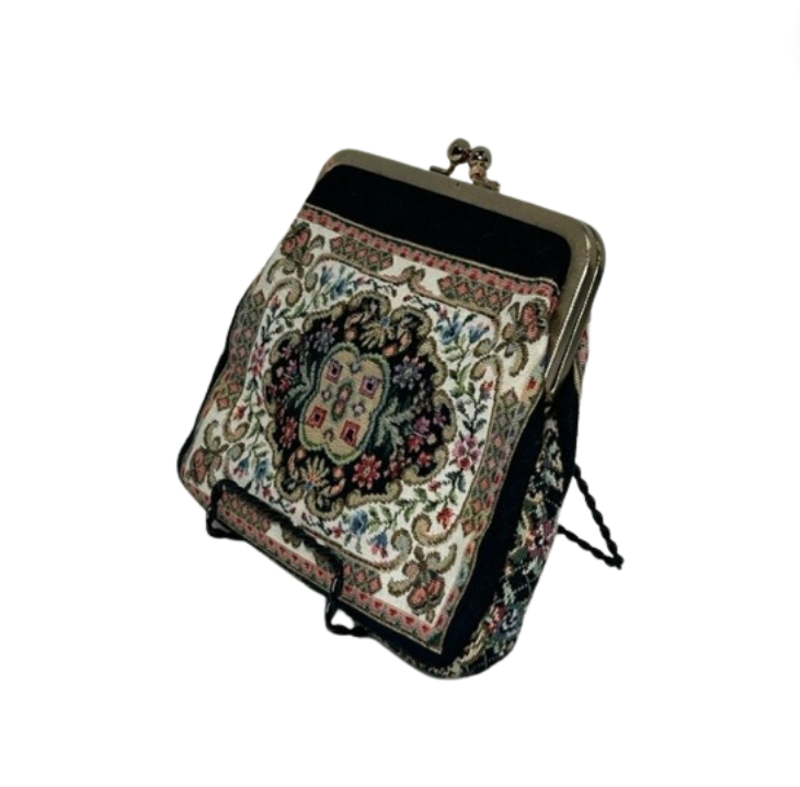 Vintage Needlepoint Clutch