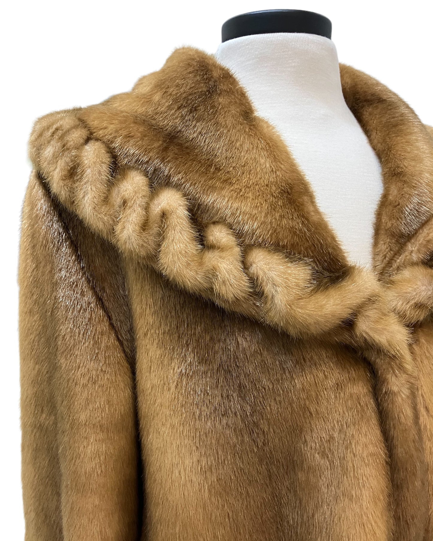 Faux Fur “Jones New York” Brown Coat