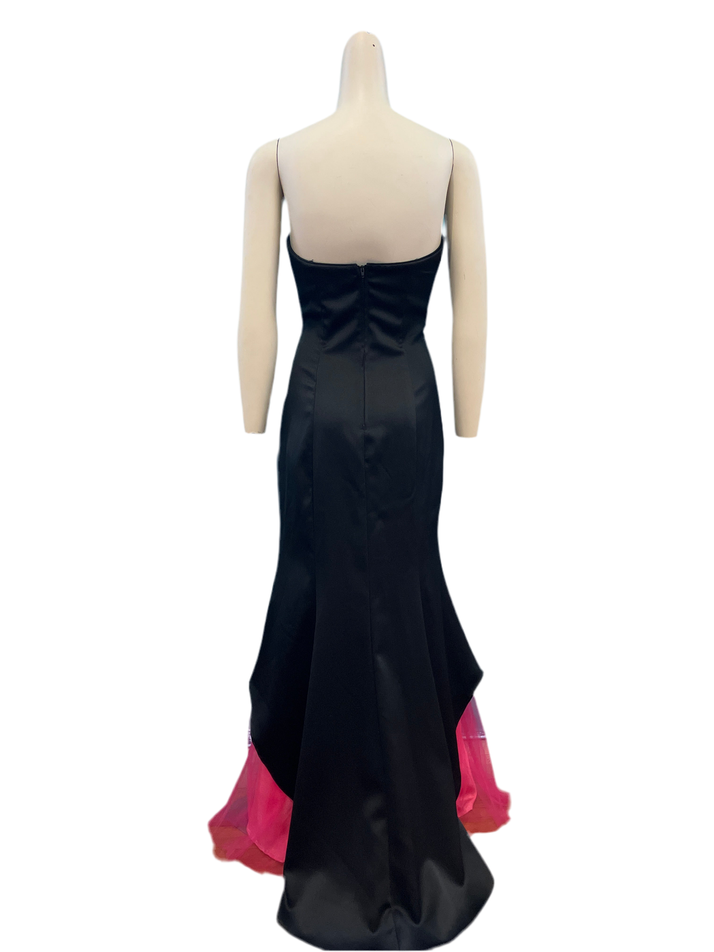 Vintage Rebecca Black Satin Dress