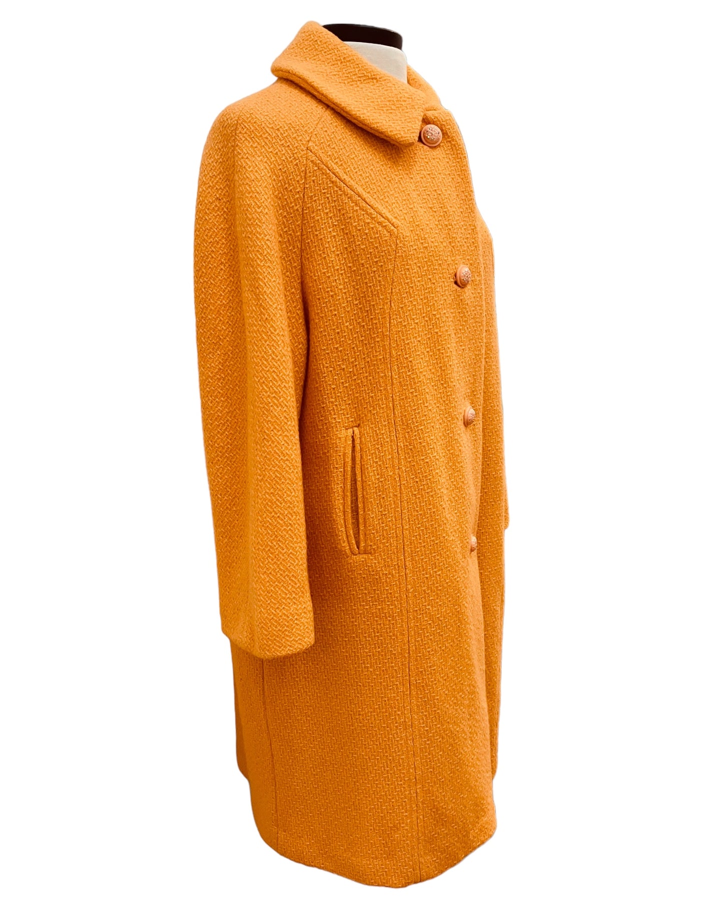 1960s Orange Coat (Tag Union Made)