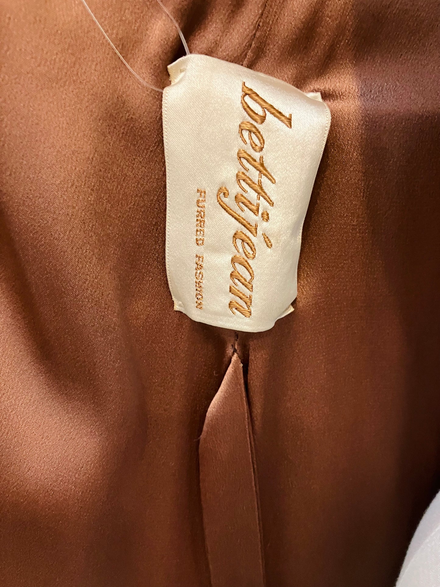 Bettijean Mocha Color Cashmere Swing Coat