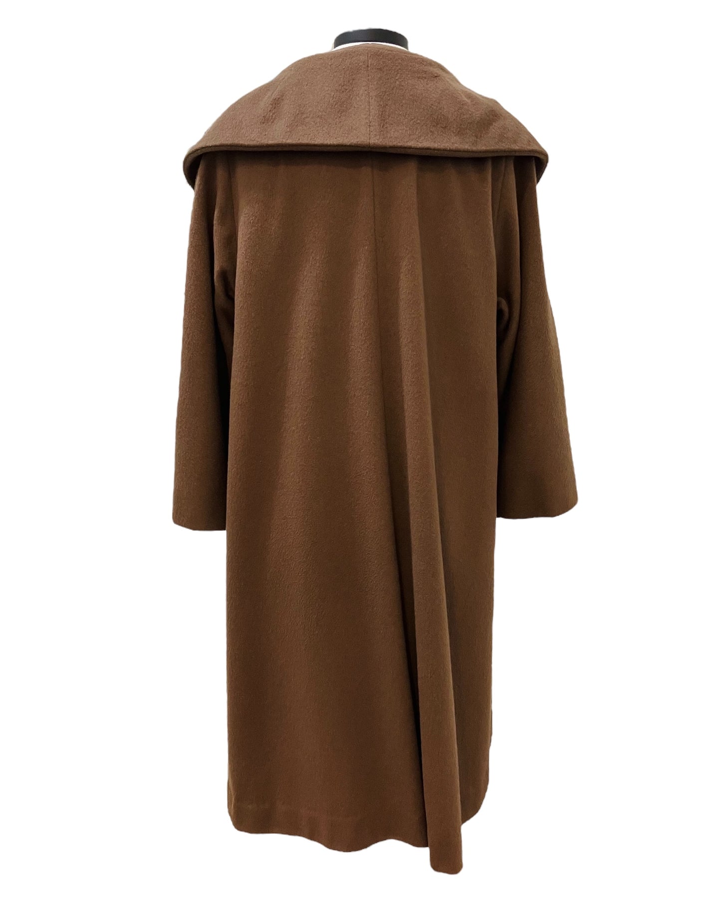 Bettijean Mocha Color Cashmere Swing Coat