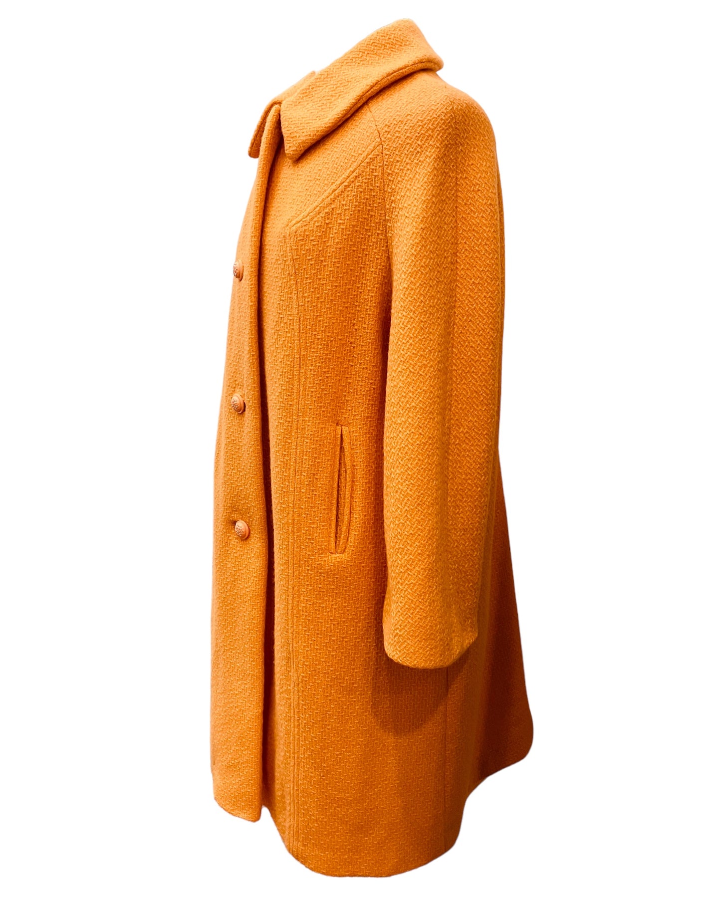 1960s Orange Coat (Tag Union Made)