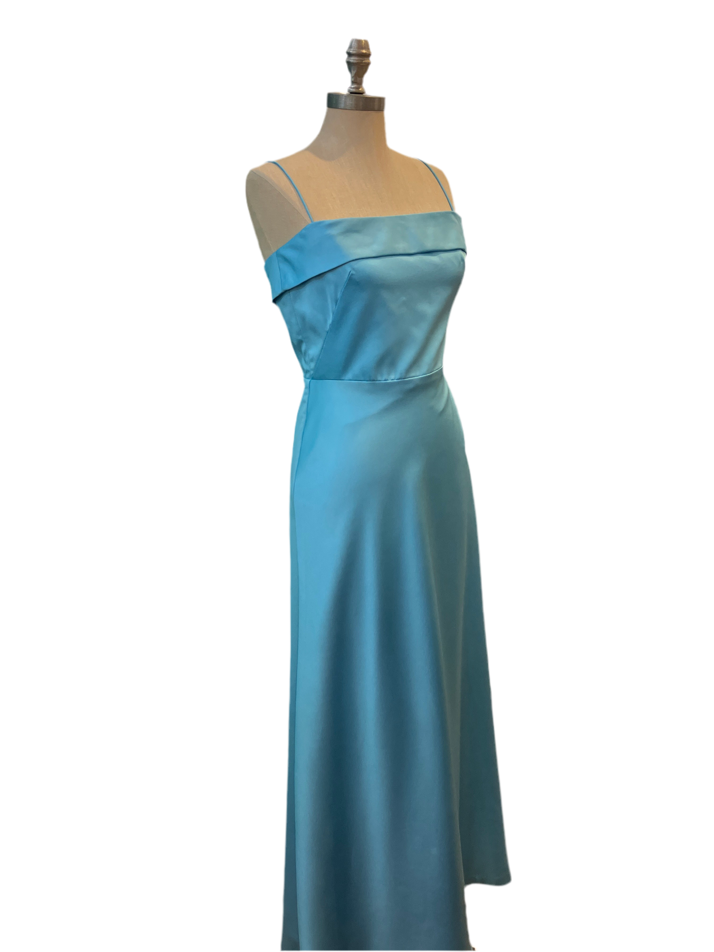 Vintage Caché Turquoise Gown