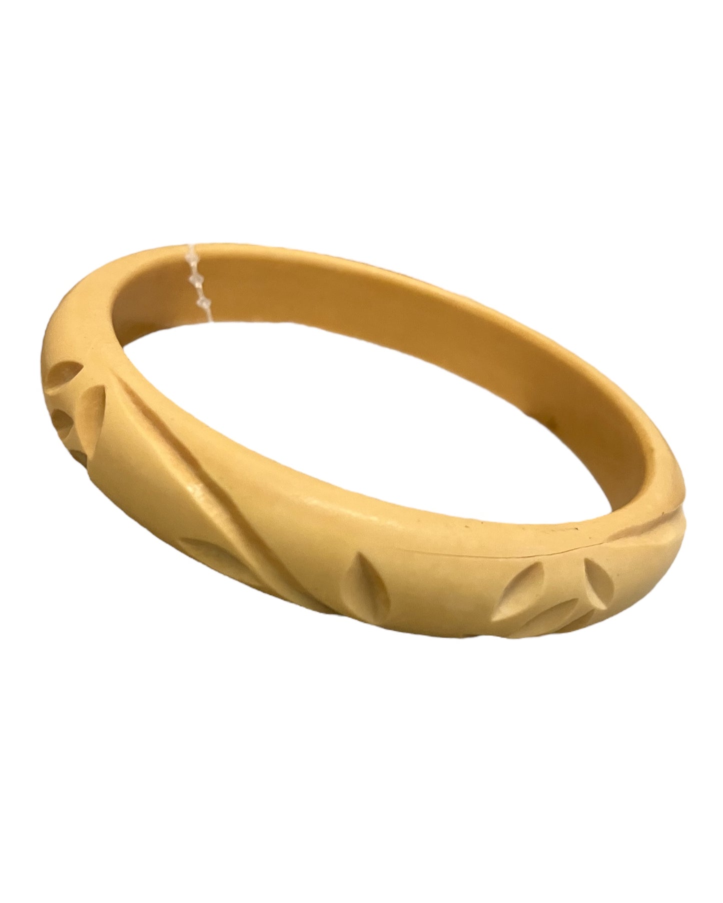 Bakelite Carved Bangle