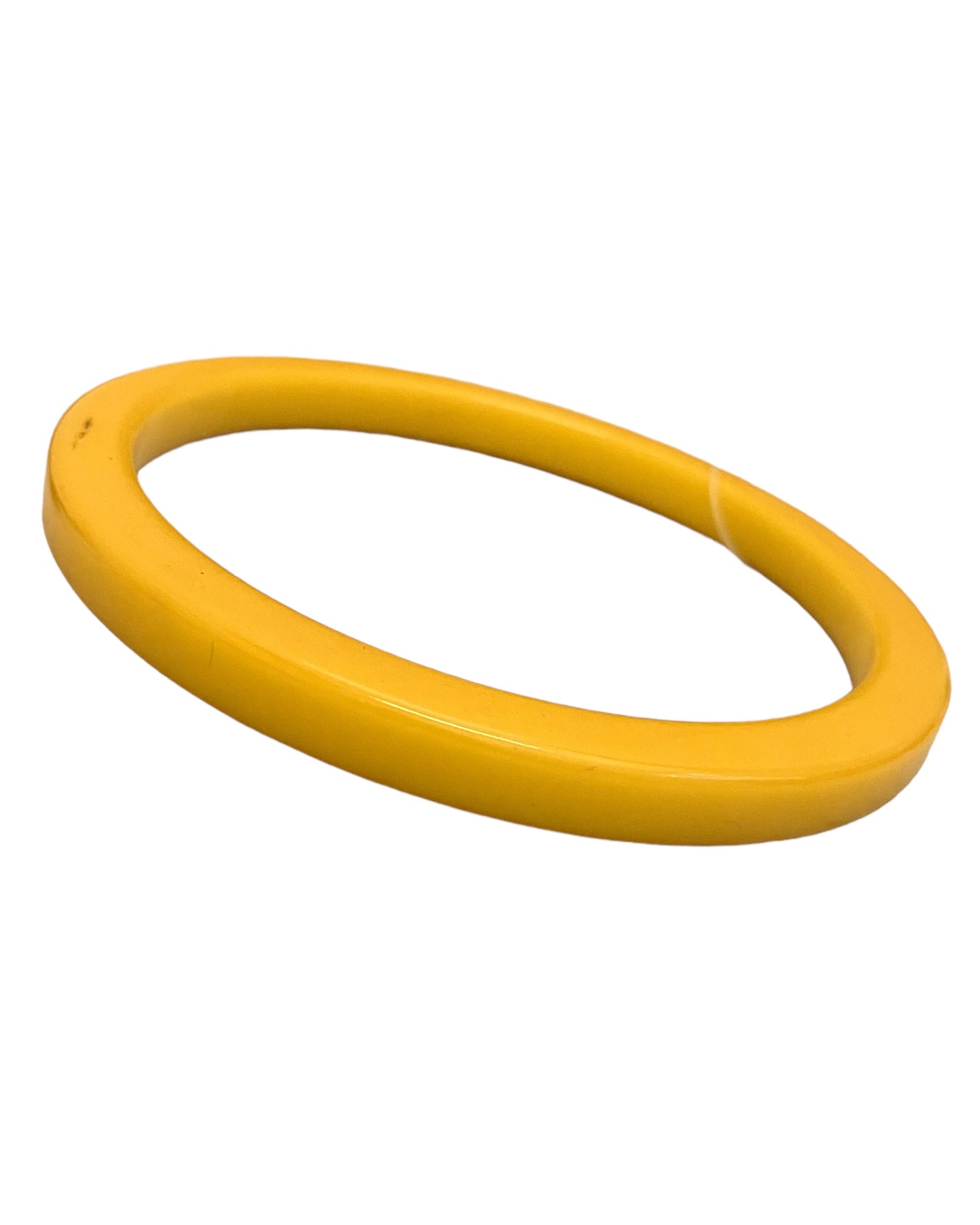 Bakelite Yellow Color Bangle (2nd)