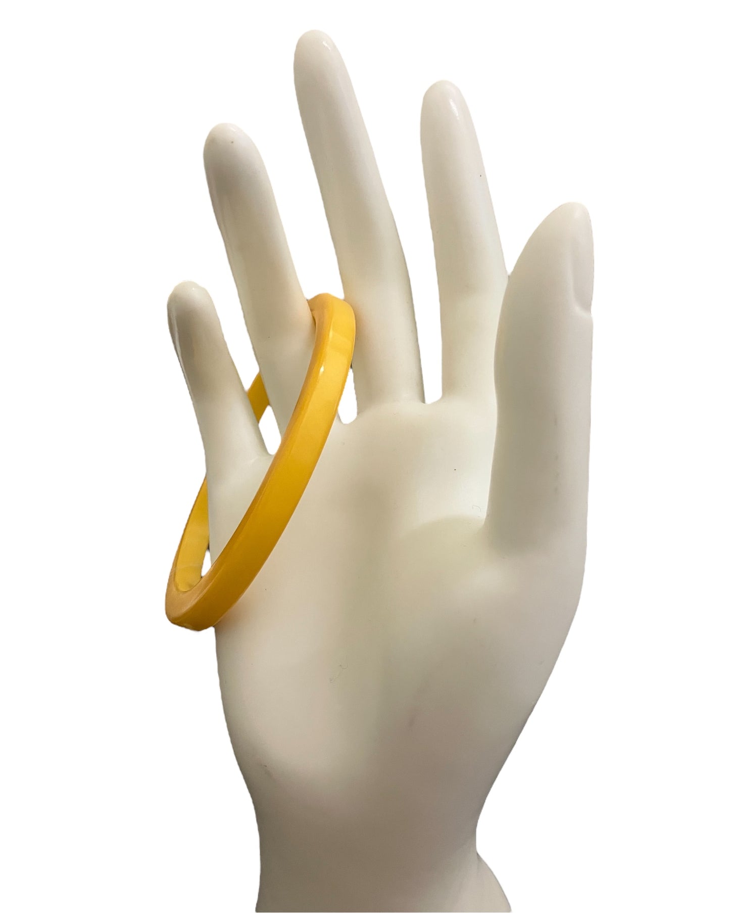 Bakelite Yellow Color Bangle (2nd)