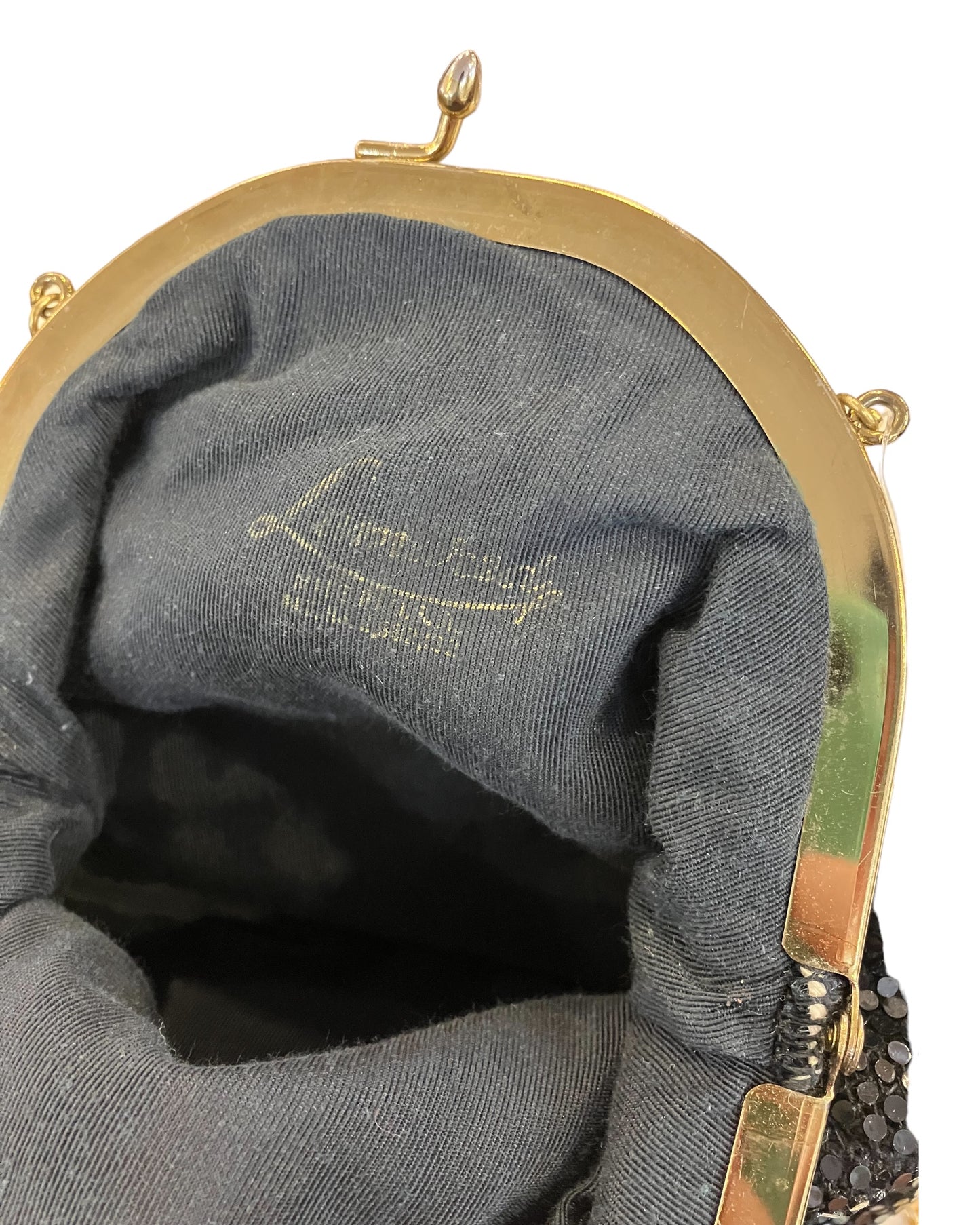 Vintage “Lumured” Black Bag
