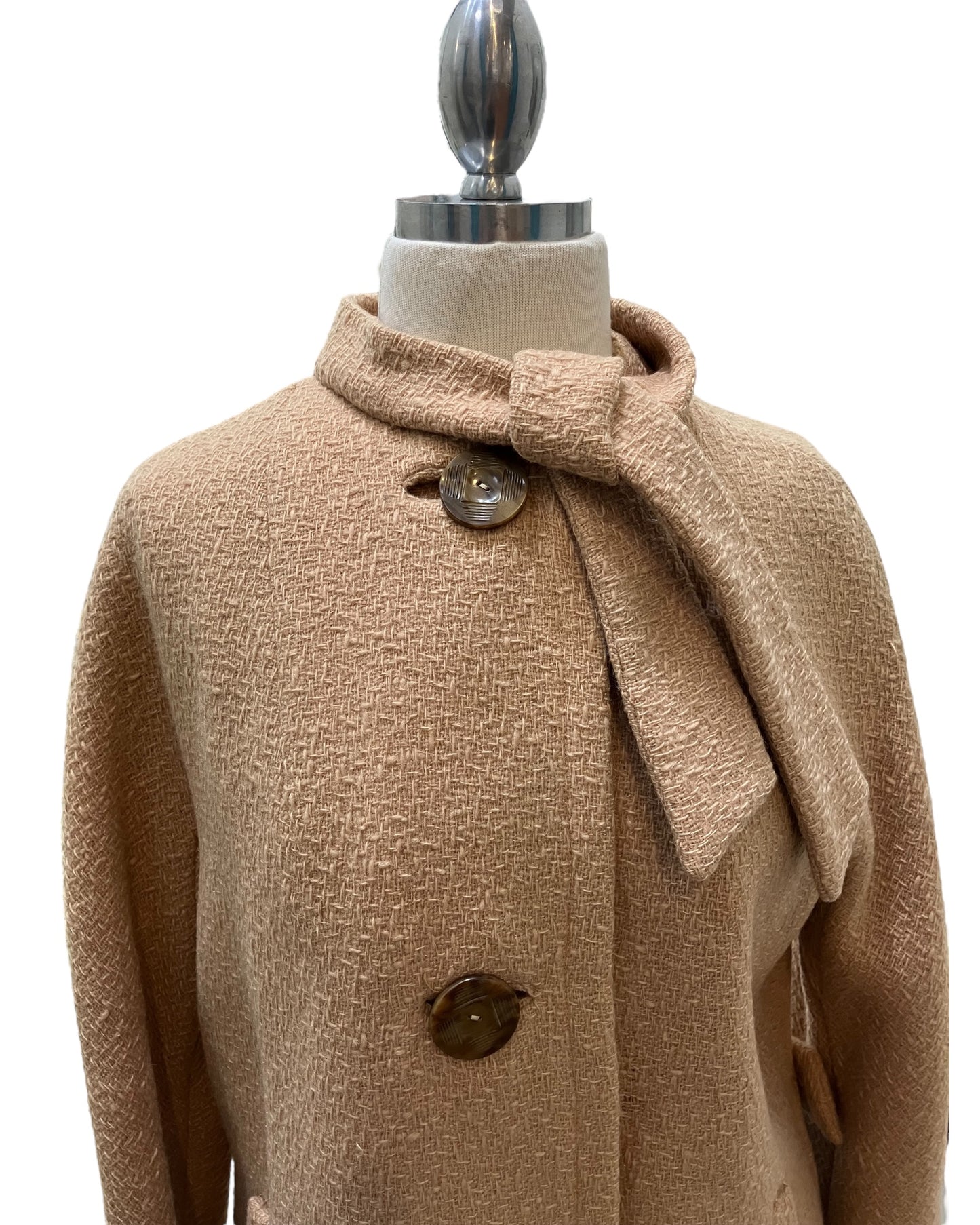 1970s “Modern Deb” Tan Color Coat