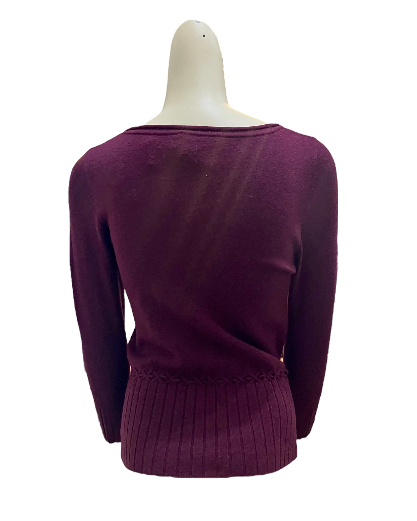 Vintage “Tracy M” Cashmere Blend Sweater