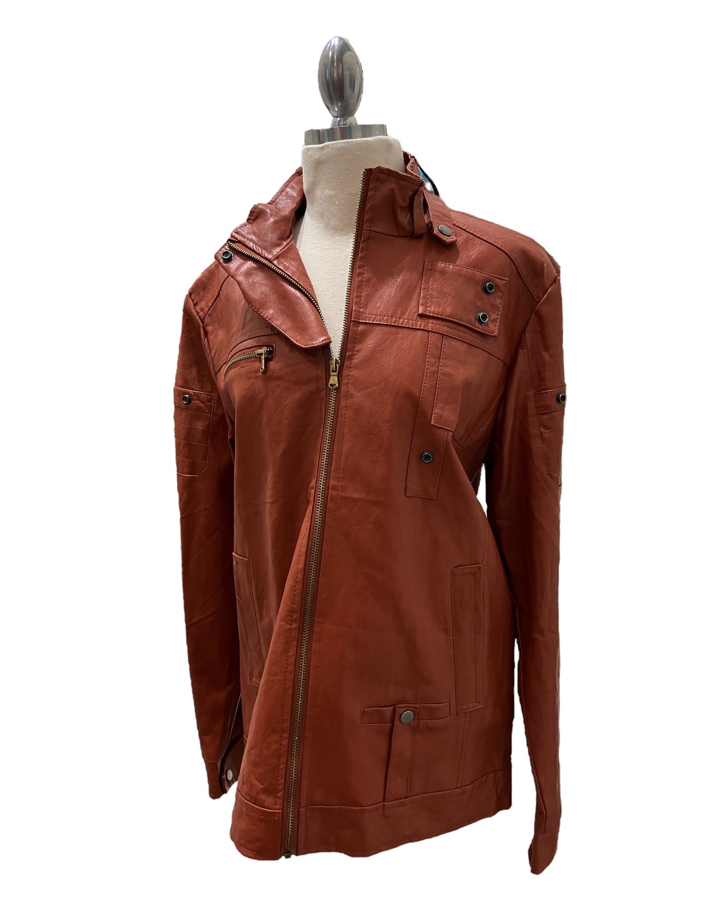 Vintage Hui Yi Leather Jacket