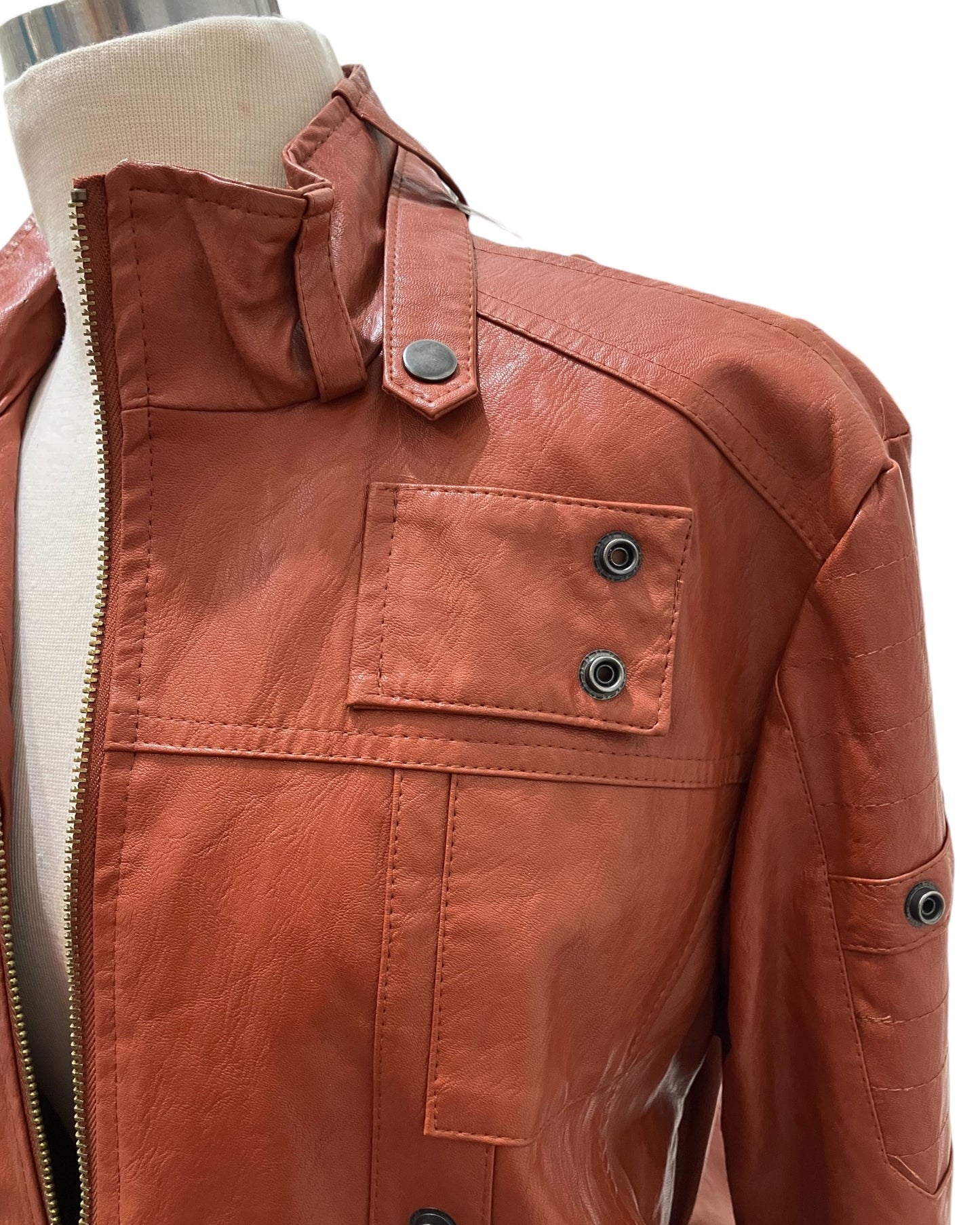 Vintage Hui Yi Leather Jacket