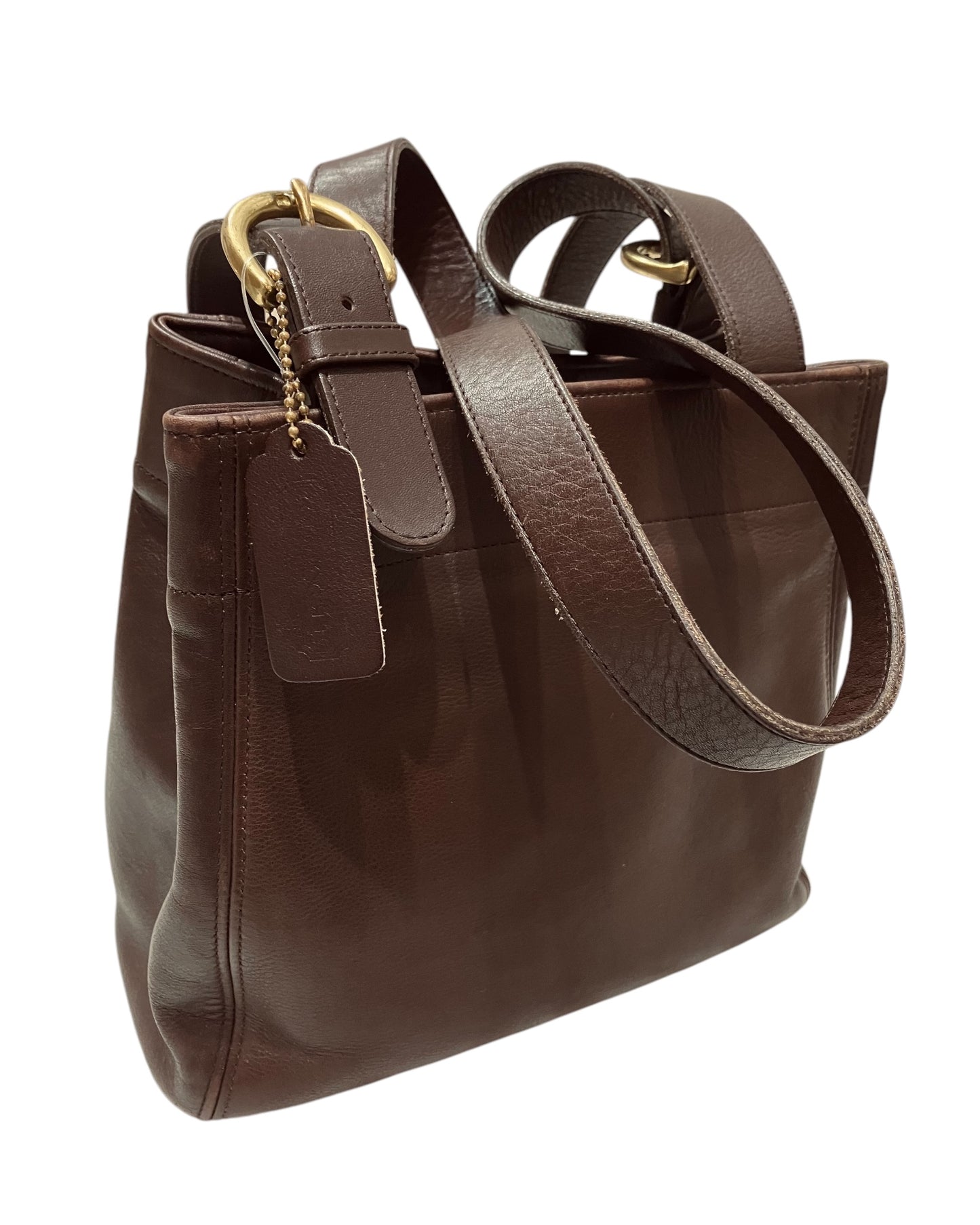 RARE Vintage Coach SoHo Bag — Brown, Unlined, Soft Leather; Made in the United States