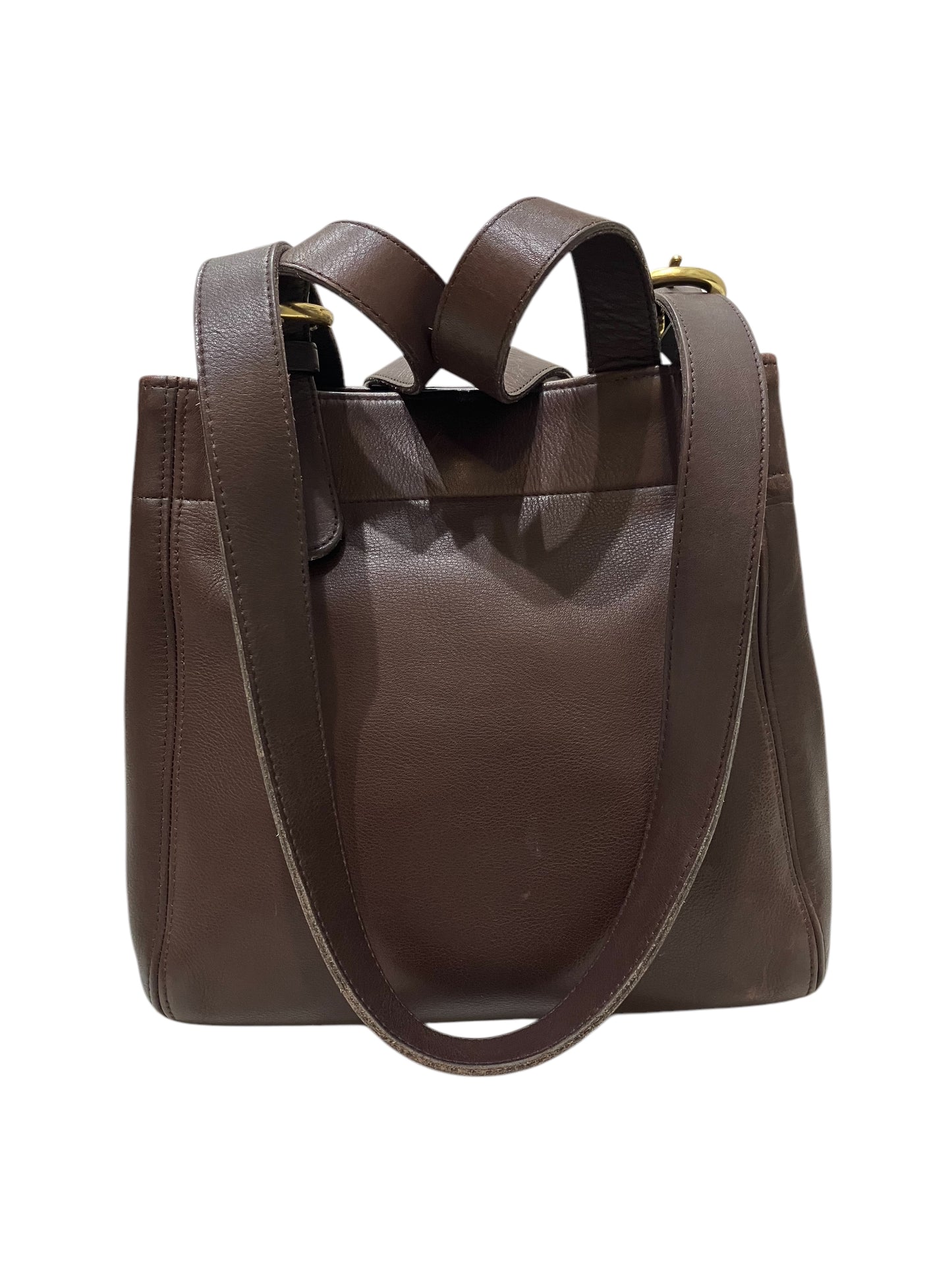 RARE Vintage Coach SoHo Bag — Brown, Unlined, Soft Leather; Made in the United States