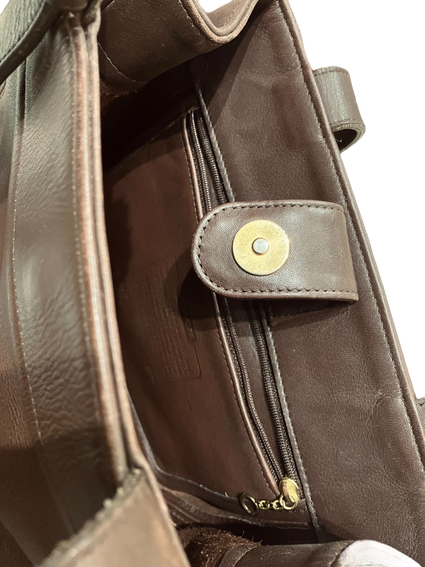 RARE Vintage Coach SoHo Bag — Brown, Unlined, Soft Leather; Made in the United States