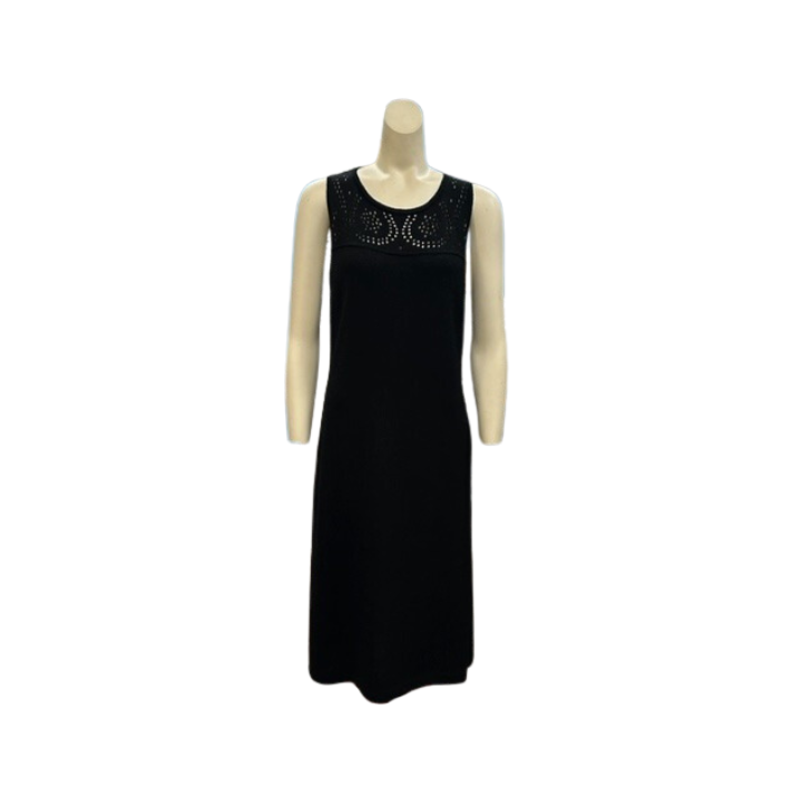 St. John Evening Dress + Cardigan Set