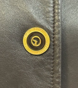 St. John Leather Blazer
