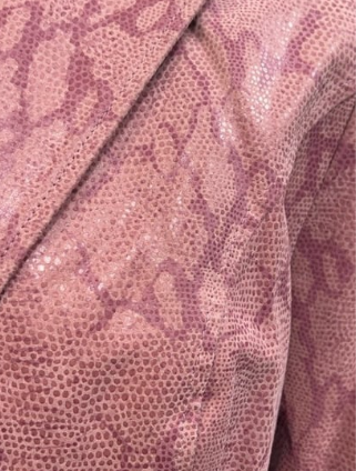 Terry Lewis Snakeskin Print Jacket