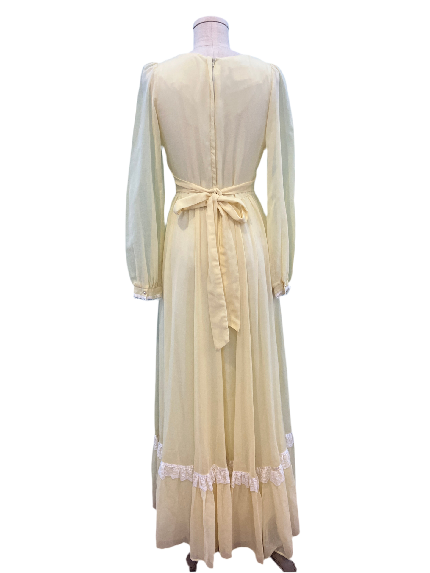 Vintage 1970’s Yellow Gunne Sax Dress