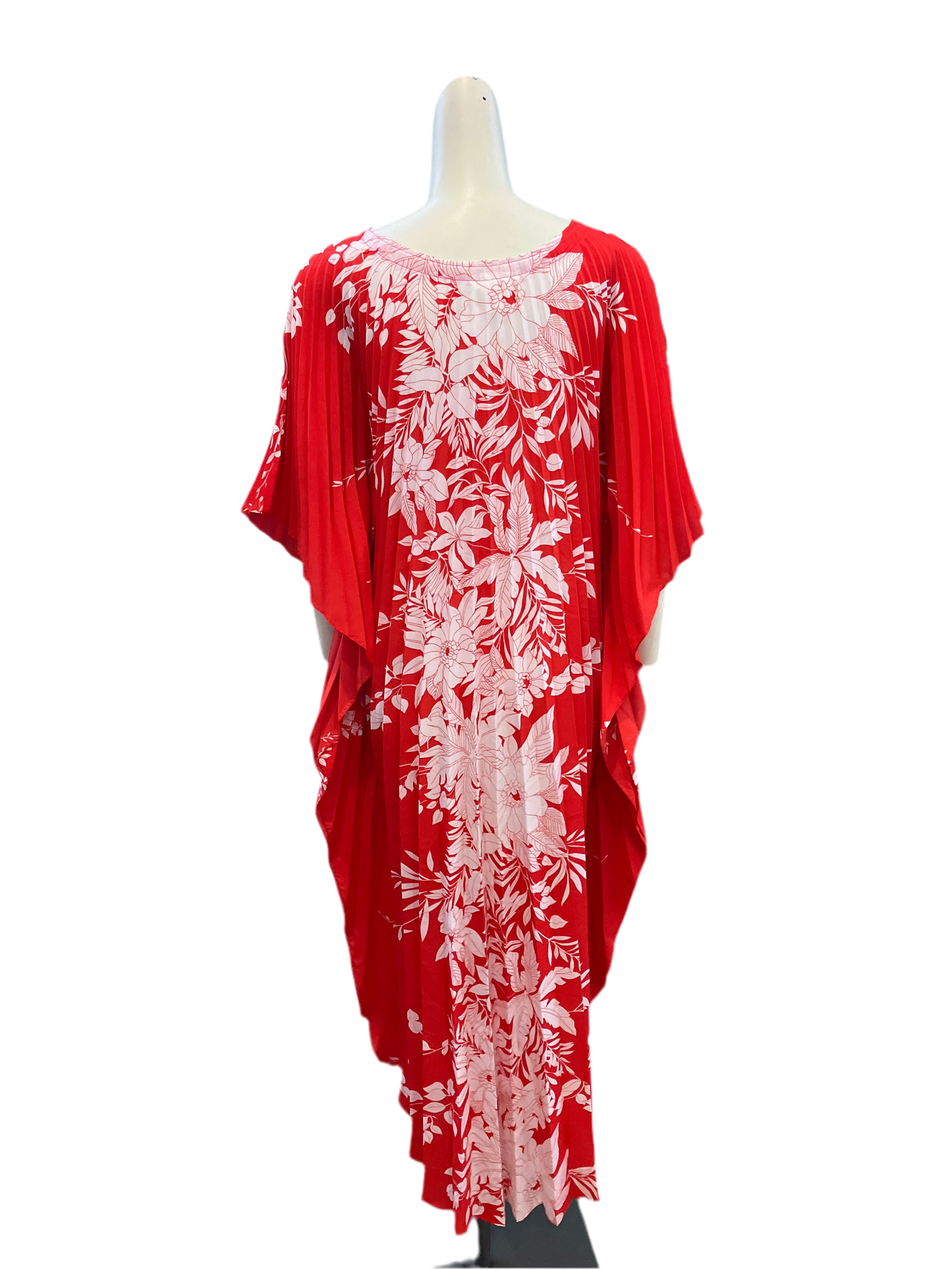 Vintage Authentic Hawaiian Palm Caftan Made in 1976