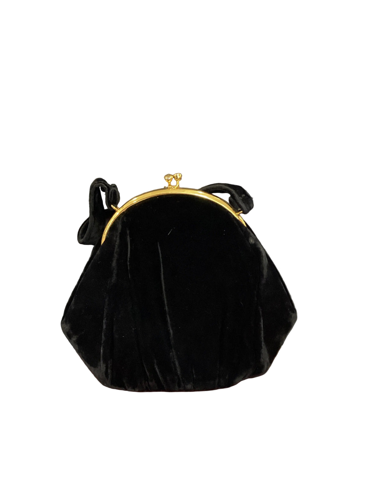 Vintage Kate Landry Beaded Velvet Bag with Coin Purse Inside