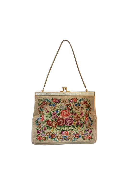 Vintage Petit Point Bag
