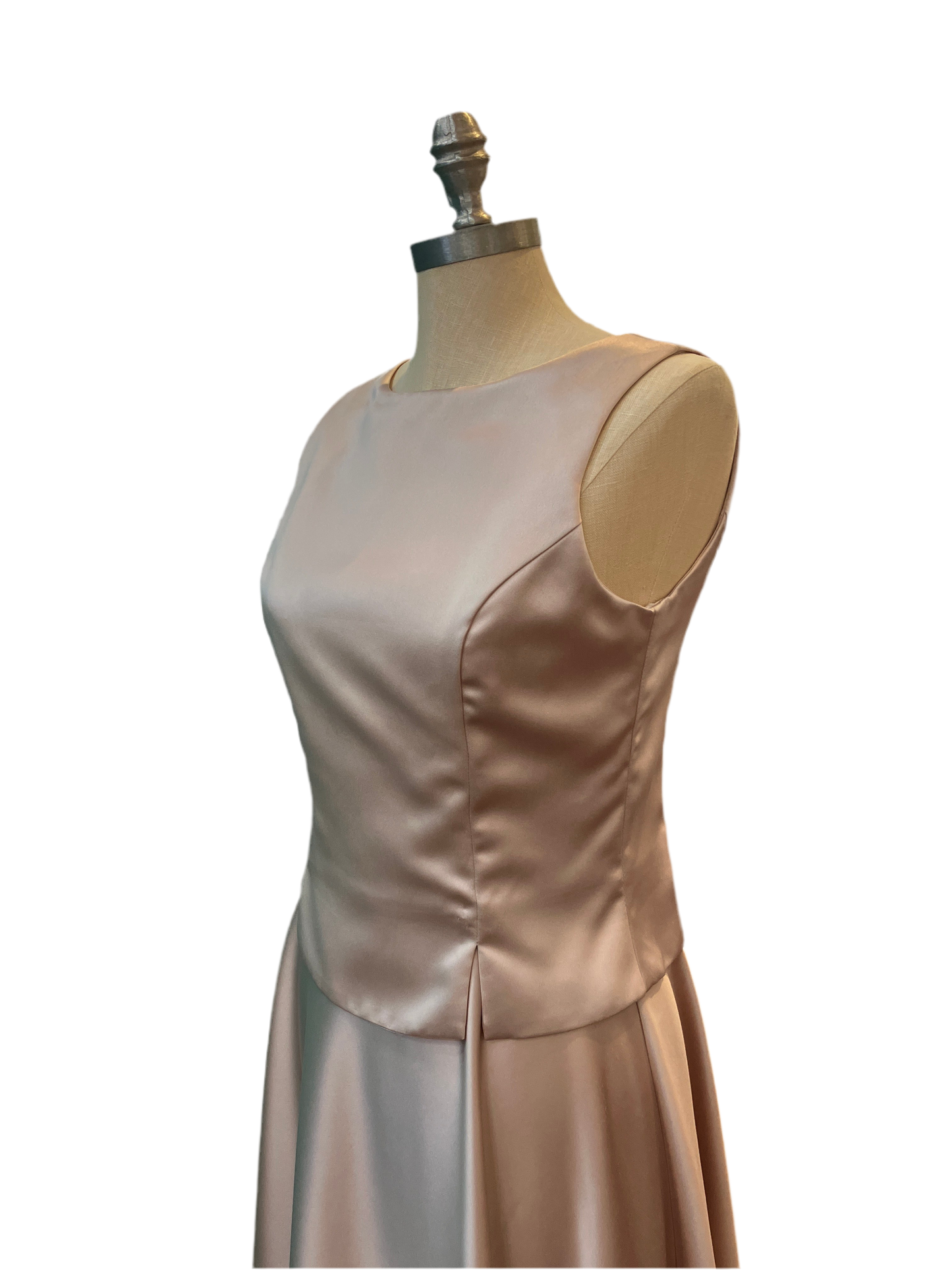 Vintage Jessica McClintock Pale Rose Formal Dress