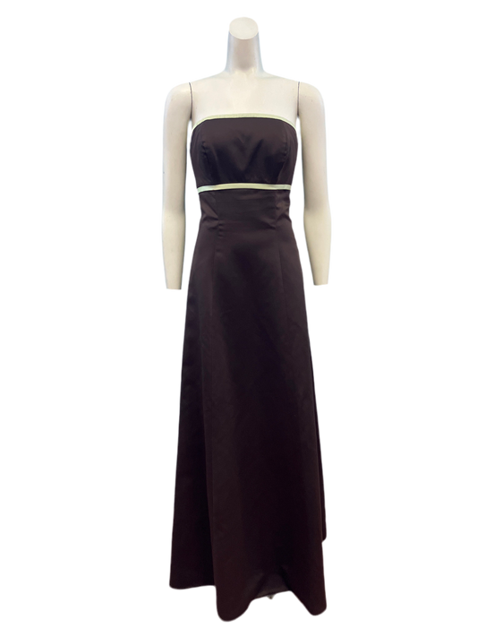 Vintage Forever Yours Formal Dress w/ Buttons