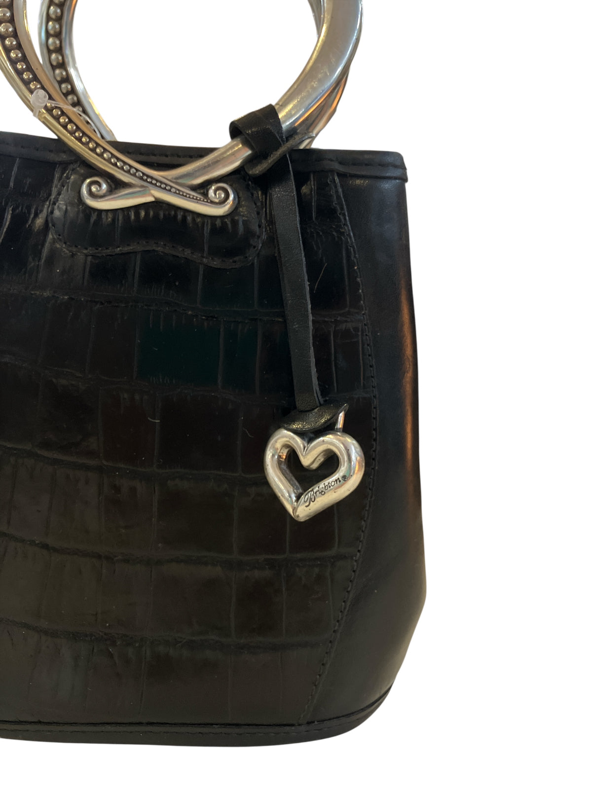Vintage Brighton Mini Bucket Bag with Heart Shaped Handle