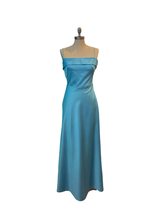 Vintage Caché Turquoise Gown