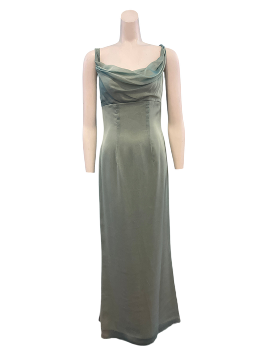 Vintage 1990’s Watters And Watters Green Dress