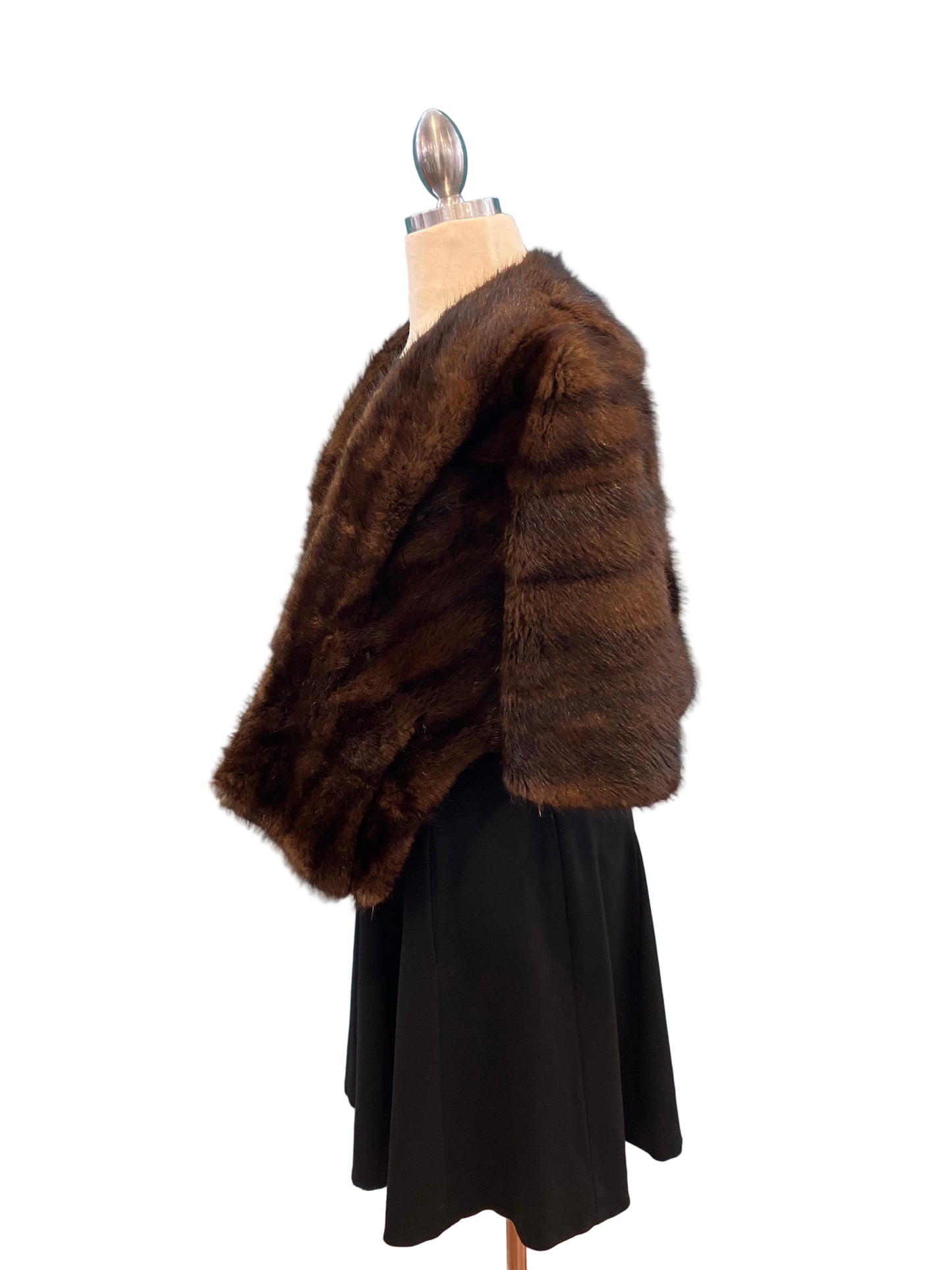 Vintage Genuine Fur Stole by Pearlman Furs of Clayton