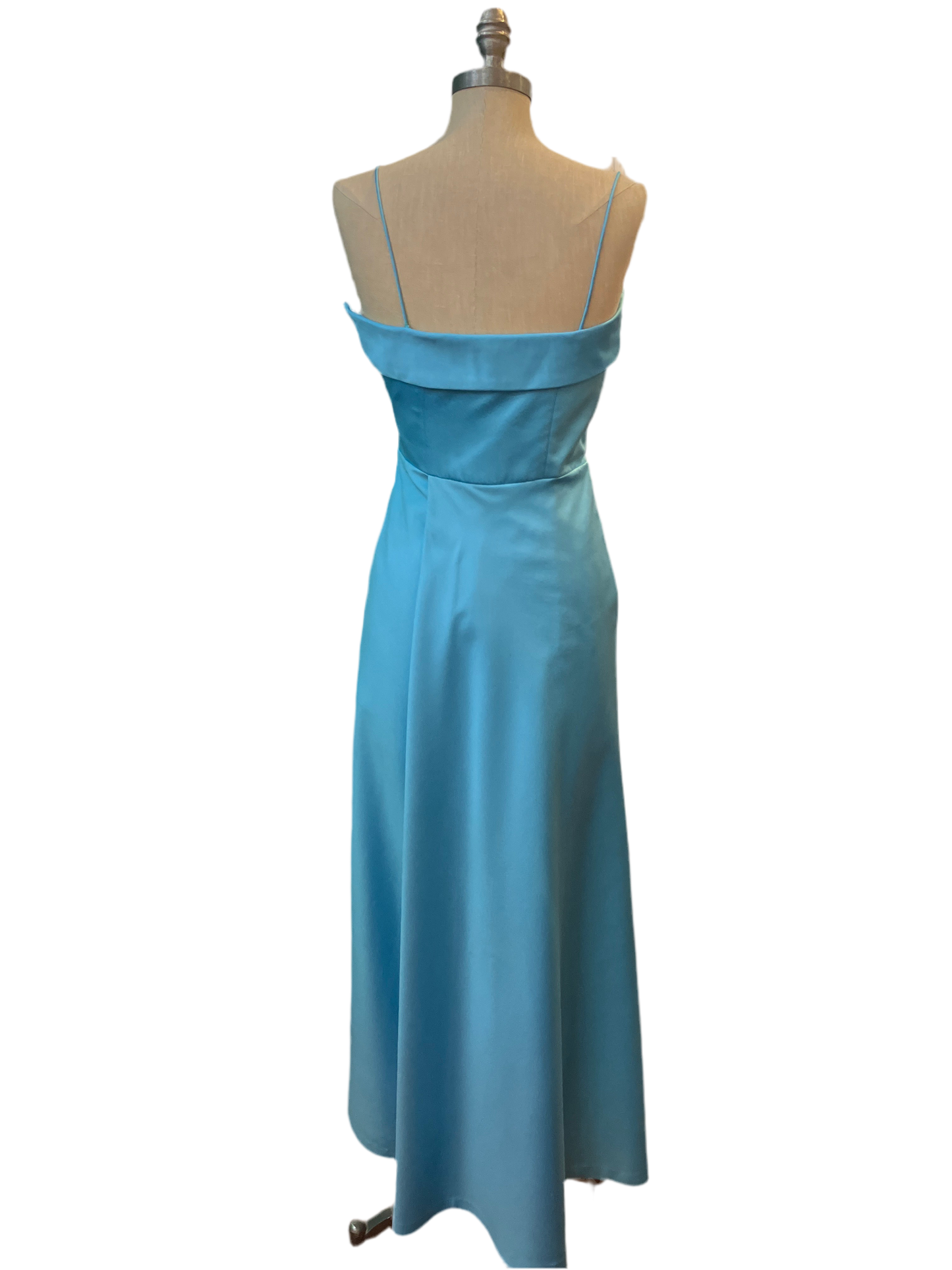 Vintage Caché Turquoise Gown