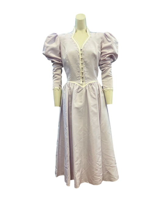 Vintage 1980’s Lavender Gunne Sax Midi Dress