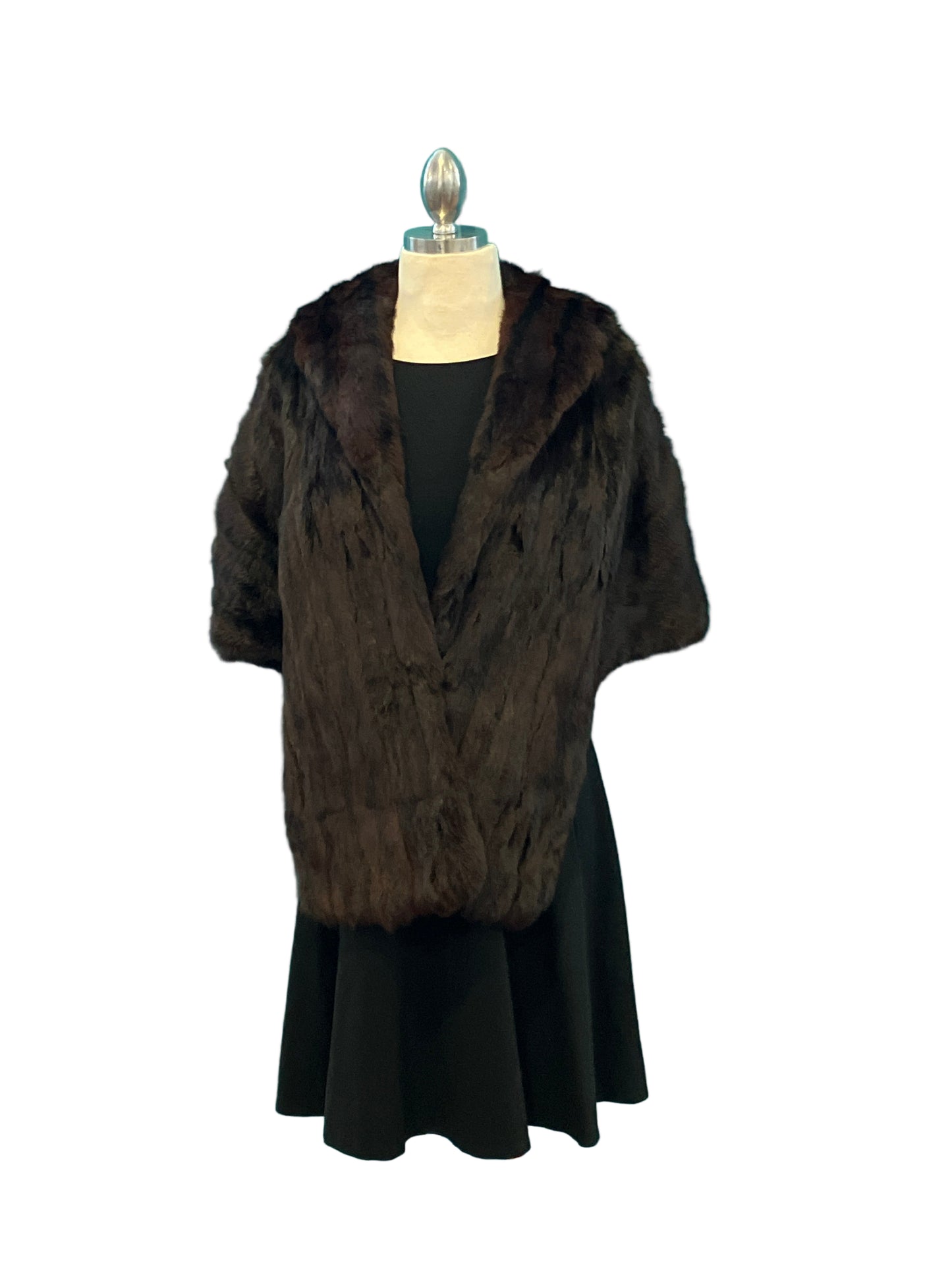 Vintage Genuine Fur Stole by L.R. Fox of New York