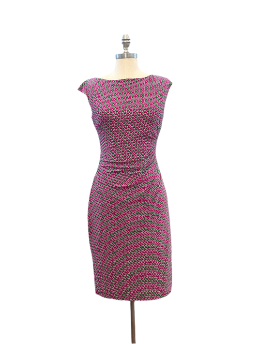 NWT Ralph Lauren Green and Pink Classic Style Dress